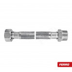 Racord flexibil FERRO 1/2x1/2 FM L=50 cm PWS41