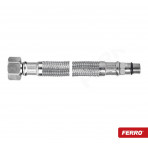 Racord flexibil Ferro M1/8 xf1/2 L-080 cm WBS84 (scurt)