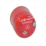 C200 Supergaz / 190 ml - Cartuș de gaz cu valvă tip membrană