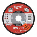 Disc debitare metal PRO 125x1.5x22.2 Milwaukee