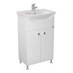 Mobilier Neo cu lavoar 50 cm inclus, alb