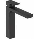 Baterie Hansgrohe VERNIS SHAPE lavoar 190mm, cu ventil negru mat