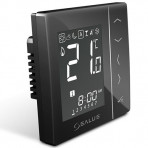 Termostat programabil negru, montaj în doză VS10B SALUS