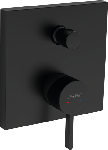 Baterie Hansgrohe FINORIS cada incastrata 2 iesiri, negru mat