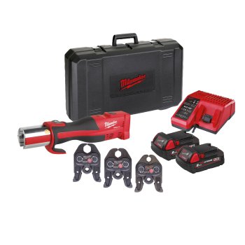 Presa M18 FORCE LOGIC compactă cu motor fara perii Milwaukee M18BLHPT-202C (2 acm+ incarcator+cutie)