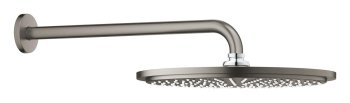 Palarie de dus Grohe RainShower Cosmopolitan 310 cu brat 380mm, 1 jet, grafit inchis periat