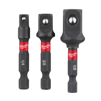 Set de trei adaptoare de impact, 1/4",  Milwaukee