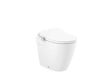 Vas WC Ona In-Wash, Rimless acoperire Supraglaze, evacuare dubla