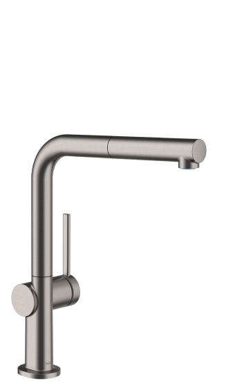 Baterie Hansgrohe TALIS M54 chiuveta, crom negru periat