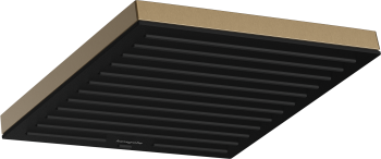 Palarie de dus Hansgrohe, Pulsify E, 26x26 cm, bronz periat