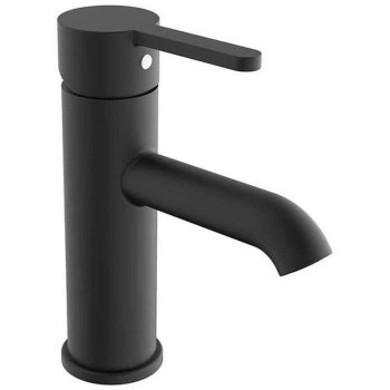 Baterie lavoar CARELIA cold start, negru mat