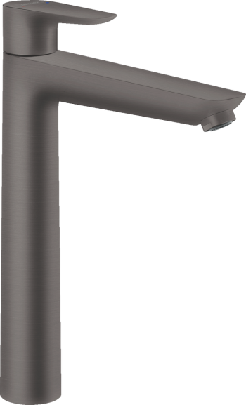 Baterie Hansgrohe TALIS E lavoar 240mm fara ventil, crom negru periat