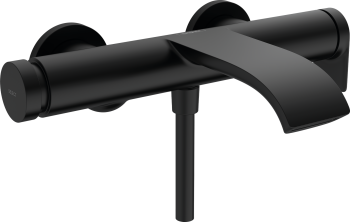 Baterie Hansgrohe VIVENIS cada-dus, negru mat