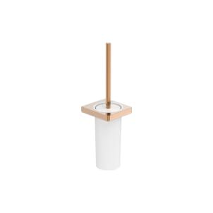 Suport perie WC ROCA  TEMPO, pe perete, rose gold