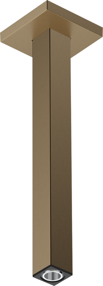 Brat de dus Hansgrohe E de tavan, 30cm, bronz periat