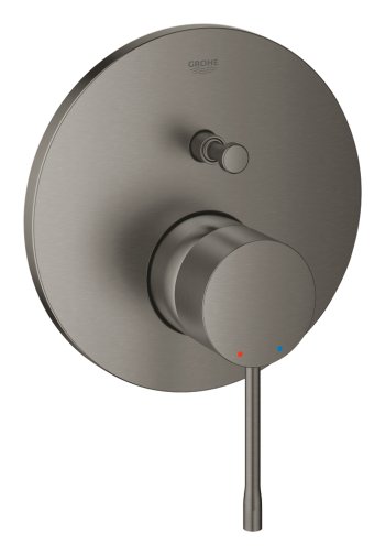 Baterie Grohe Essence incastara dus, 2 cai, brushed hard graphite