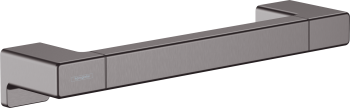 Bara de sustinere AddStoris Q, 35 cm, crom negru periat