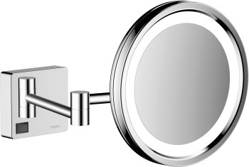 Oglinda Hansgrohe  AddStories cu iluminare LED, crom
