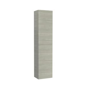 Mobilier baie coloană Delta cu două uși,1700mm  Light Oak