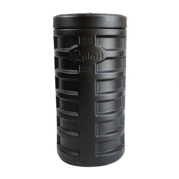 Camin apometru QPLAST_HDPE triplustrat D.560 H.1100 negru cu capac