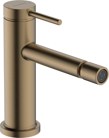 Baterie Hansgrohe TECTURIS S bideu, cu ventil, bronz periat