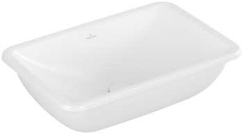 Lavoar sub blat Loop&Friends 540 x 340 mm, stone white