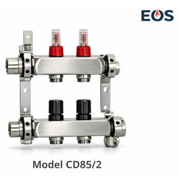 Colector EOS Inox 2 cai 1"x3/4 Eurocone (CD85/2)