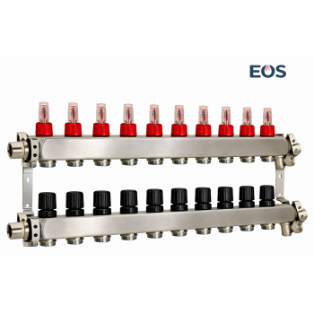 Colector EOS Inox 10 cai 1"x3/4 Eurocone (CD85/10)