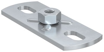 Placa de baza (flansa dreptunghiulara) GPL M8 Fischer