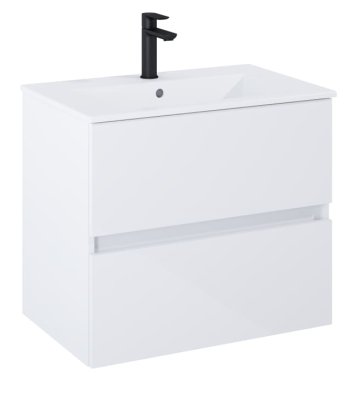 Mobilier de baie Unik N-CUBE 650mm, alb
