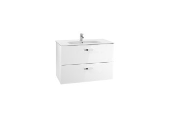 Mobilier de baie Unik VICTORIA 800mm, alb lucios