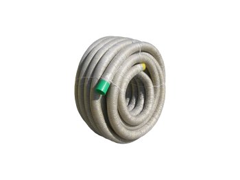 Tub dren PVC PIPE BASE monostrat cu filtru geotextil D.100 COLAC- L25m