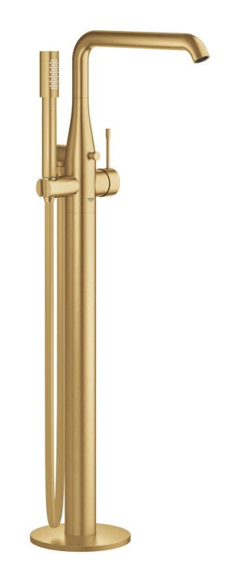 Baterie cada GROHE Essence montaj podea, brushed cool sunrise