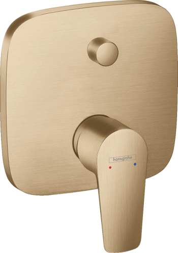 Baterie Hansgrohe TALIS  E cada-dus incastrata, bronz periat