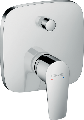 Baterie Hansgrohe TALIS E cada-dus incastrata, crom