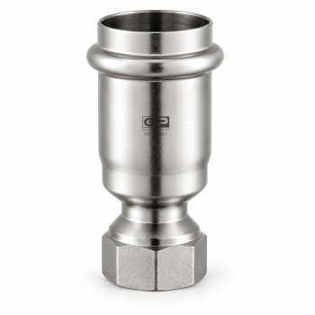 GP Racord Inox 316 V press 18x3/4 F