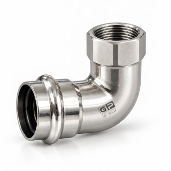 GP Cot Inox 316 V press 18x1/2 F