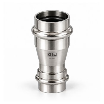 GP Reductie inox 316 V press 35x28