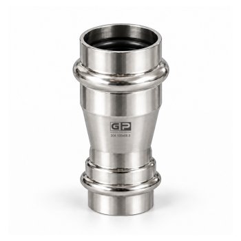 GP Reductie inox 304 V press 108x88.9